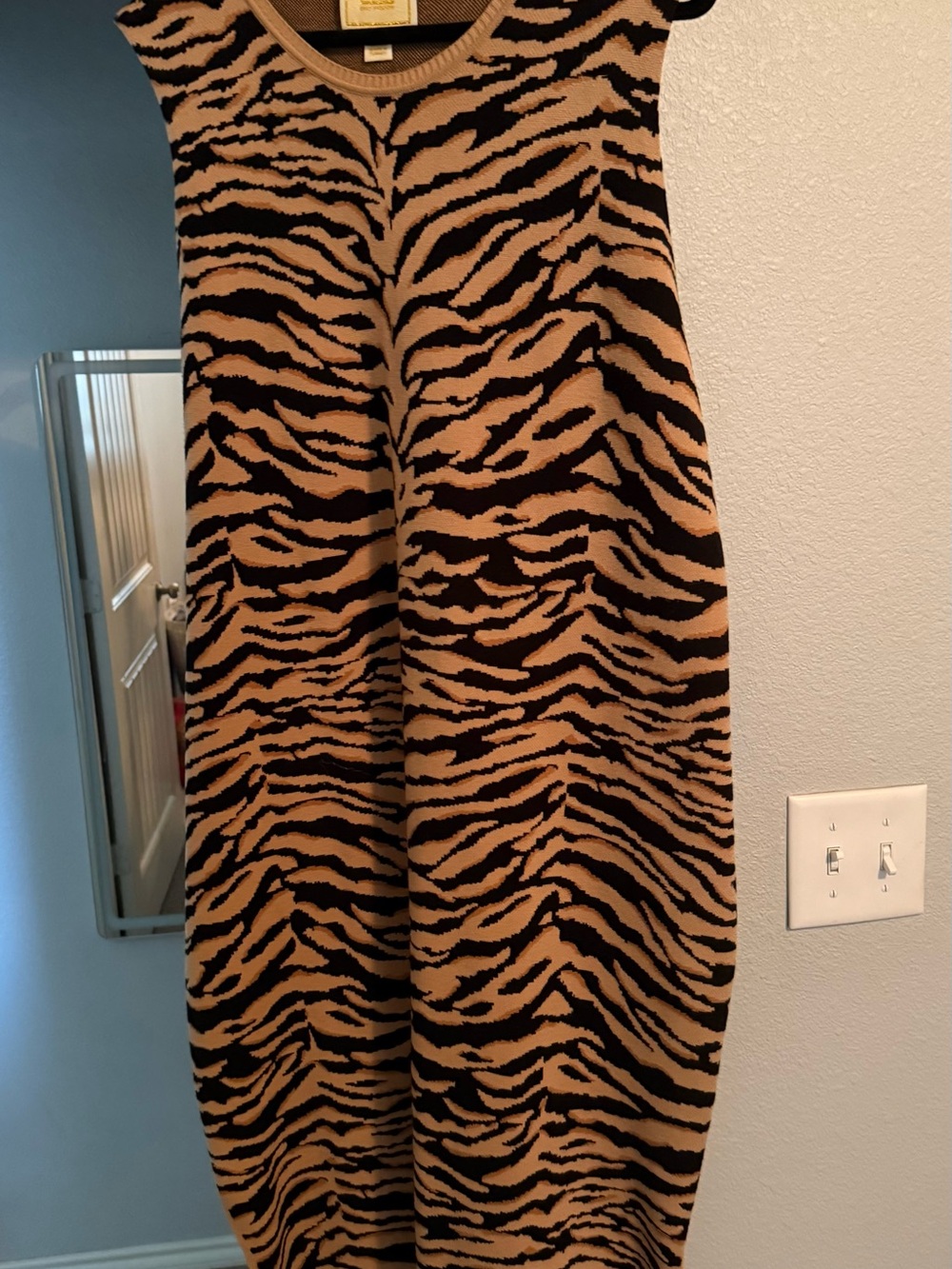 Animal Print Knit Emily McCarthy dress